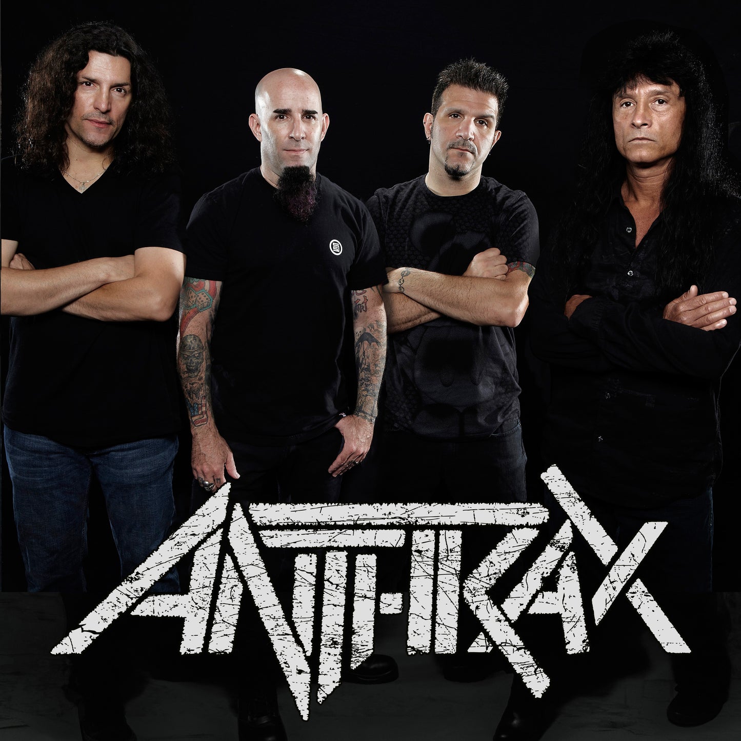 Halskette "PENTATHRAX" (ANTHRAX) aus Schlagzeugbecken (Signature | Upcycling | Messing)